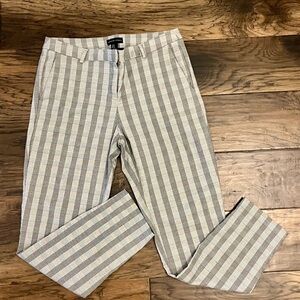 Gray Checkered women’s Pants